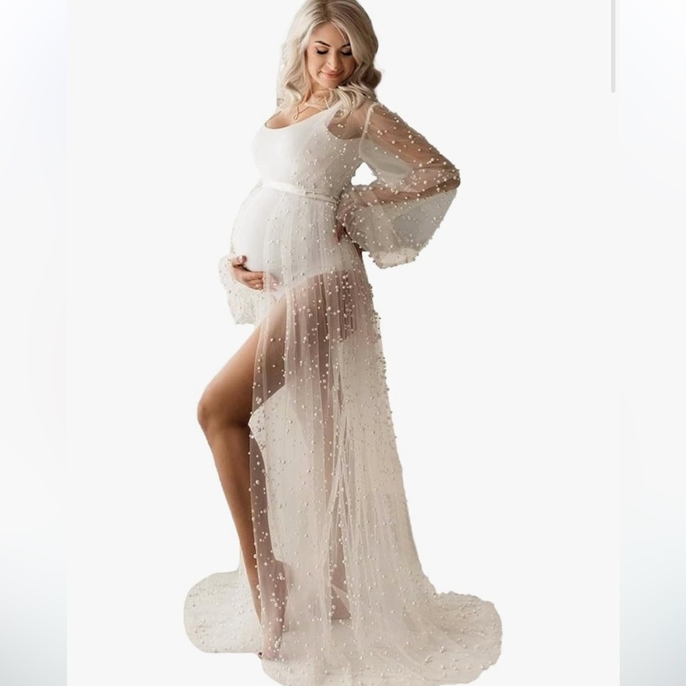 Maternity robe